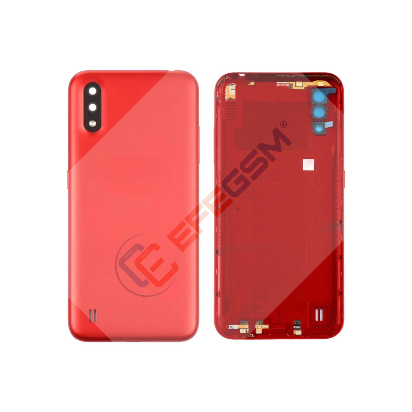 Samsung Galaxy A01 (A015) Arka Kapak Kırmızı
