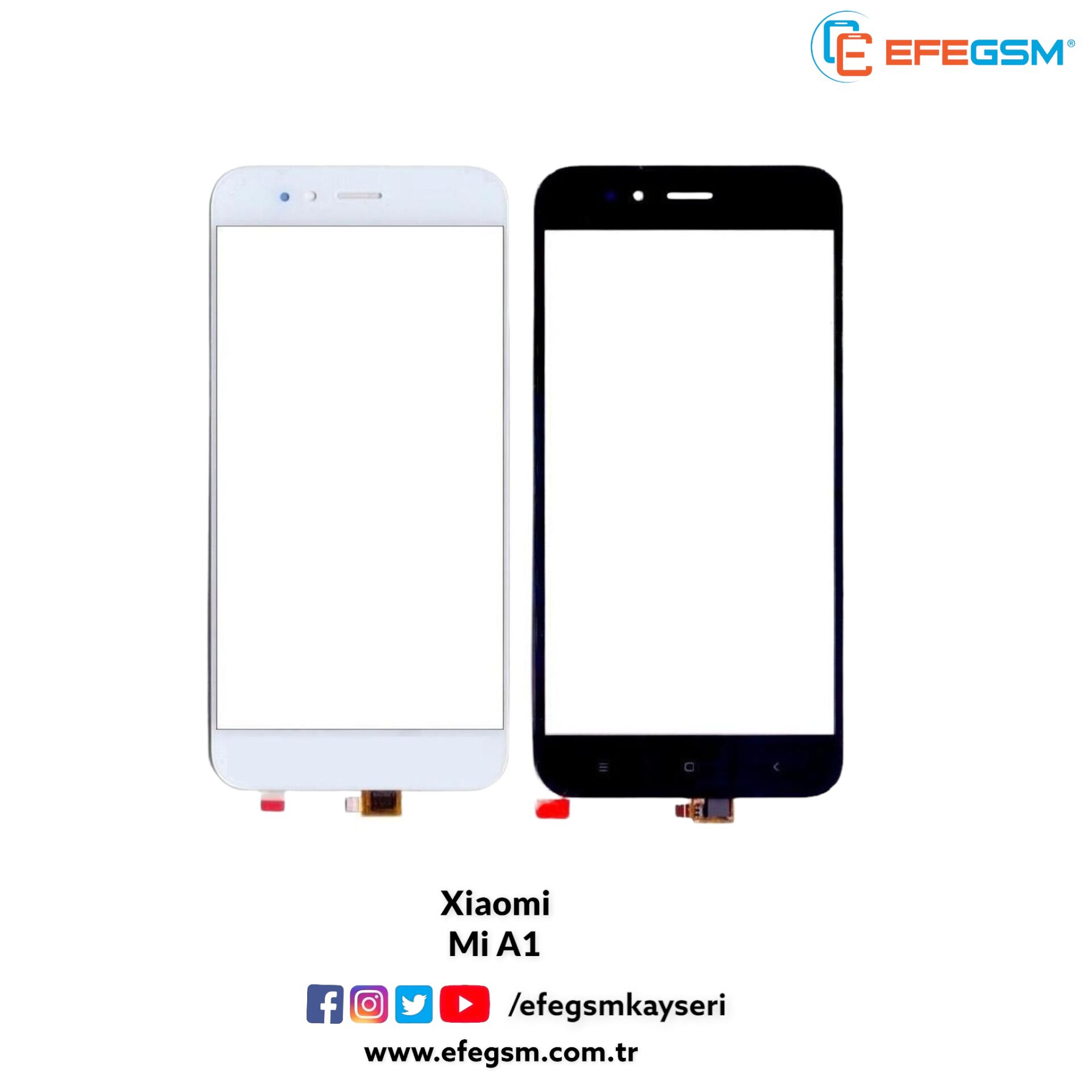 Xiaomi Mi A1 Dokunmatik