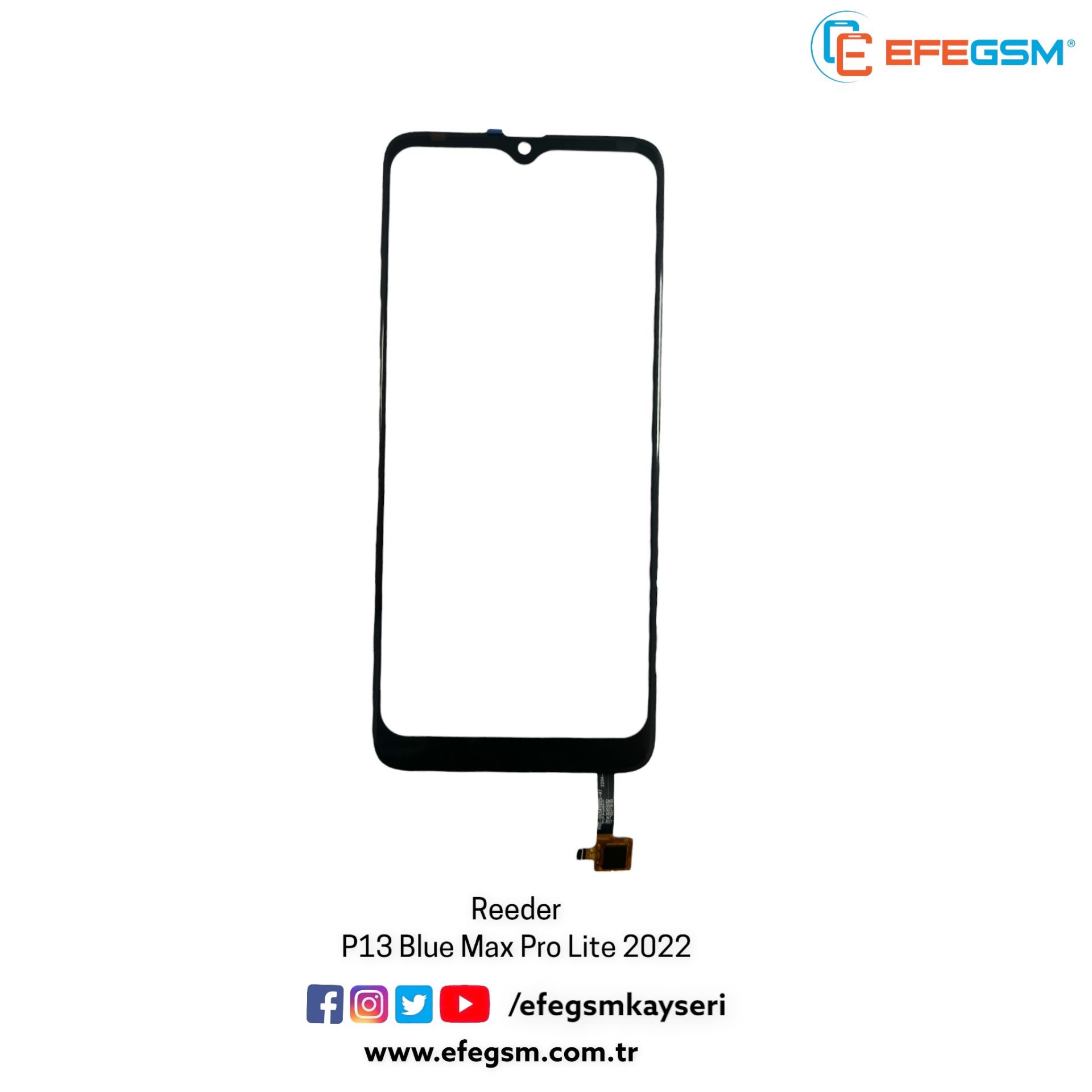 Reeder P13 Blue Max Pro Lite 2022 Dokunmatik