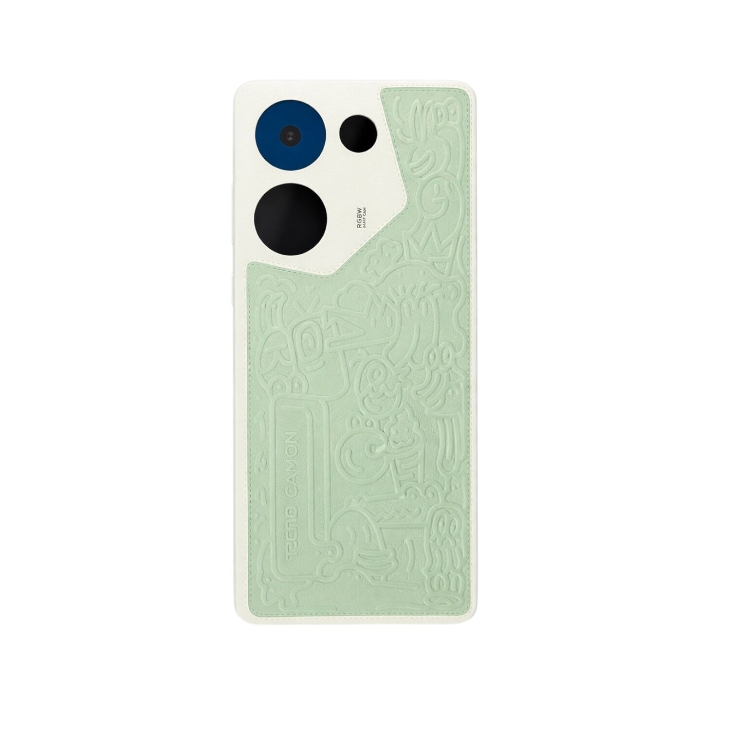 Tecno Camon 20 Pro (CK7n) Arka Kapak Yeşil