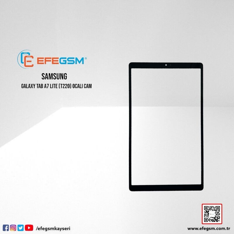 Samsung Galaxy Tab A7 Lite (T220) Ocalı Cam