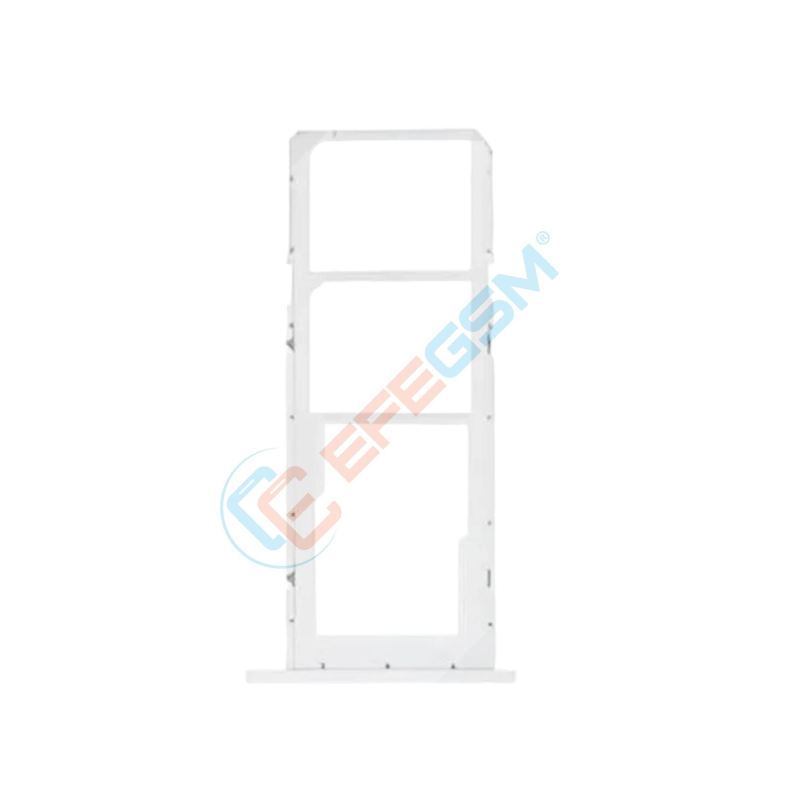 Samsung Galaxy A02S (A025) Sim Holder Beyaz