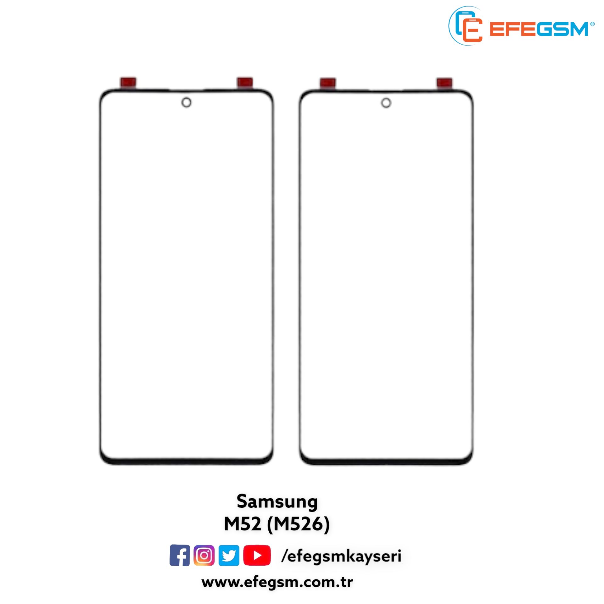 Samsung M52 (M526) Ocalı Cam