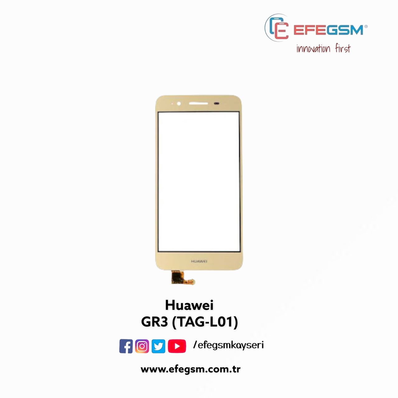 Huawei GR3 (TAG-L01) Dokunmatik