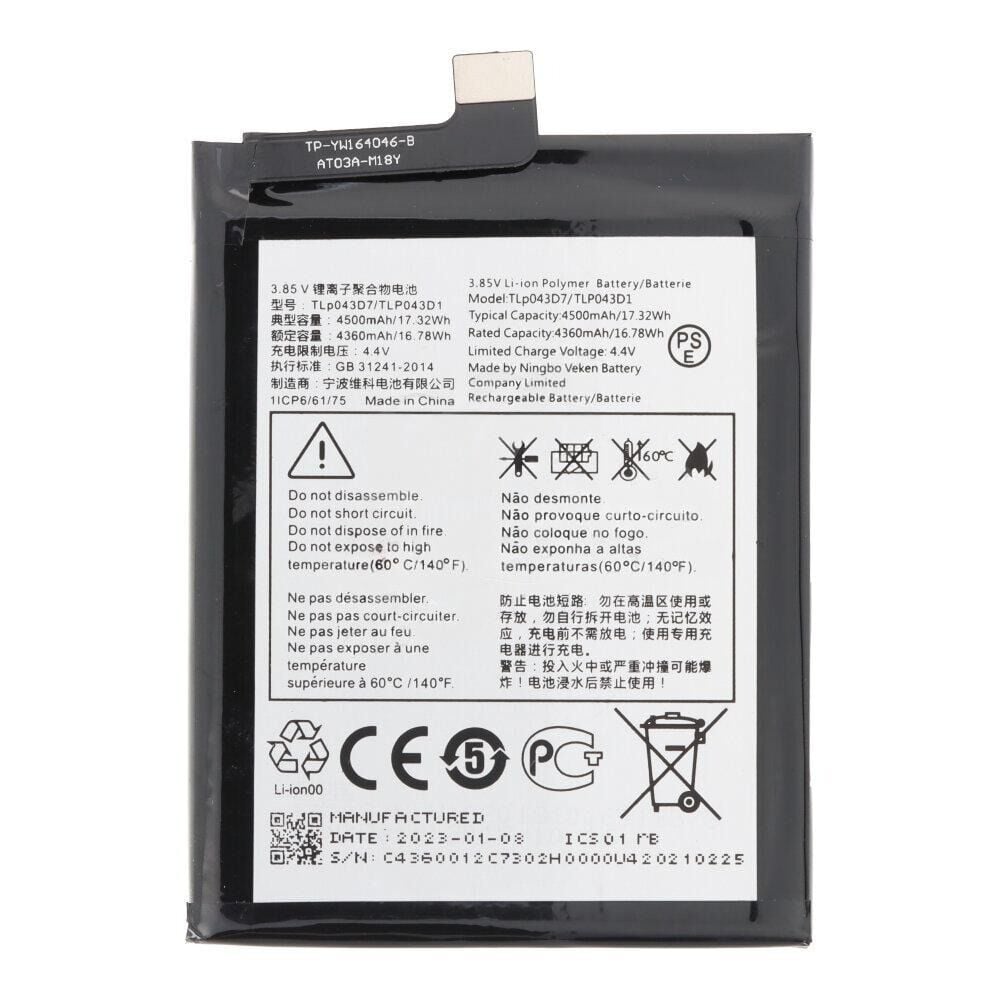 Tcl 20 Pro (Tlp043D1) Batarya