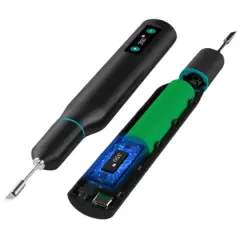Quick TS1 Şarjlı Akıllı Taşınabilir LCD Ekranlı Hassas Havya