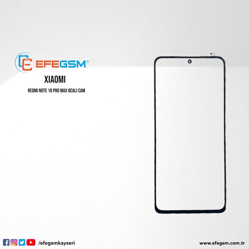 Xiaomi Redmi Note 10 Pro Max Ocalı Cam
