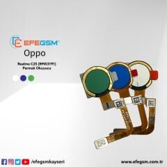 Oppo Realme C25 (RMX3191) Parmak Okuyucu
