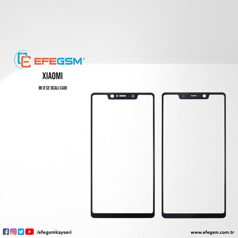 Xiaomi Mi 8 SE Ocalı Cam