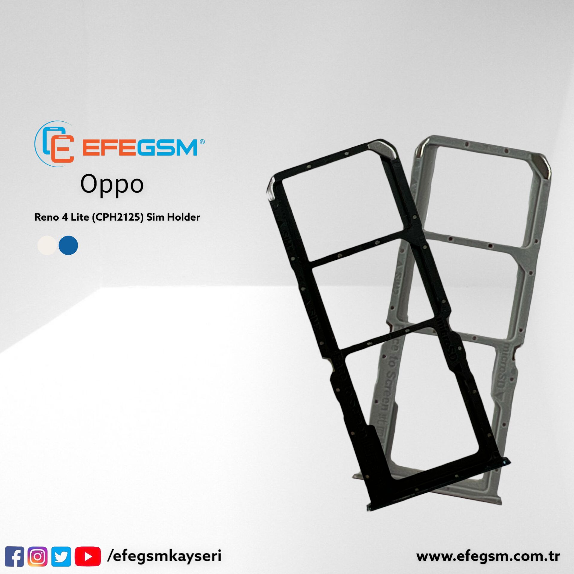 Oppo Reno 4 Lite (CPH2125) Sim Holder