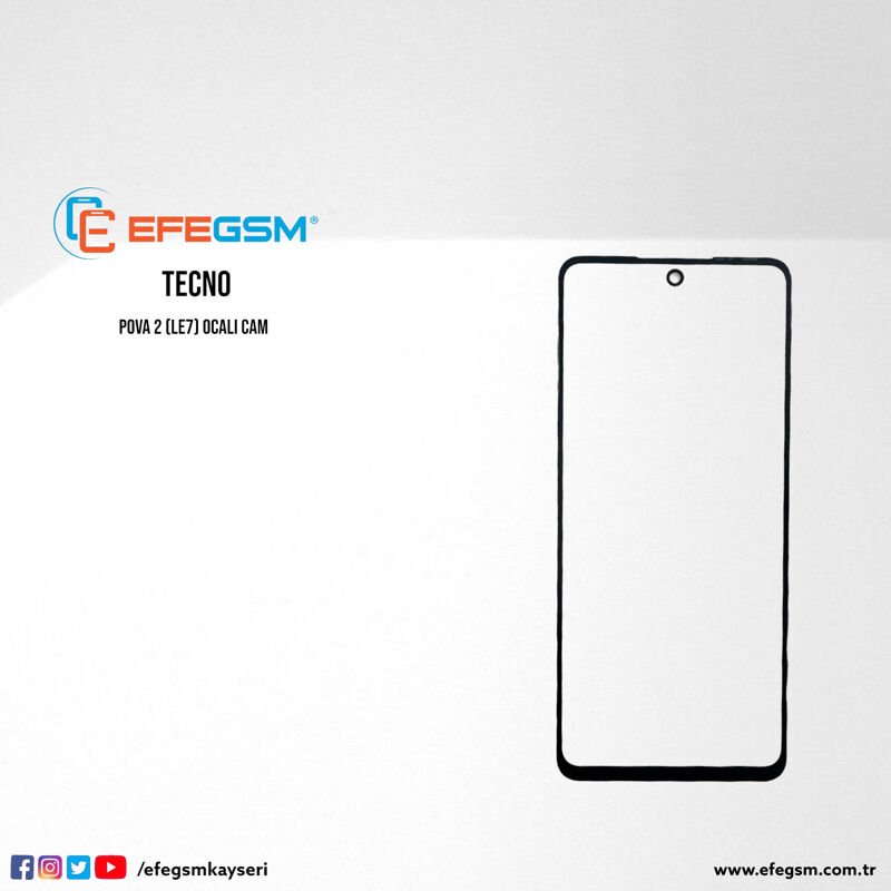 Tecno Pova 2 (LE7) Ocalı Cam
