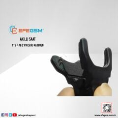 Akıllı Saat 119/A6 2 PIN Şarj Kablosu