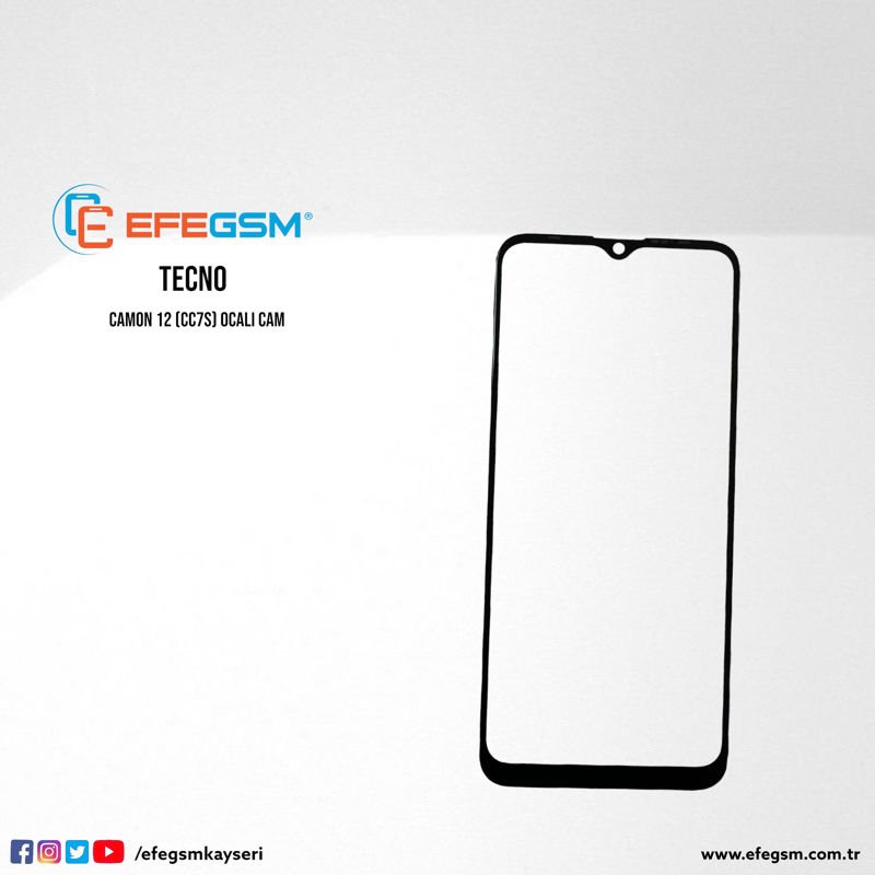 Tecno Camon 12 (CC7S) Ocalı Cam