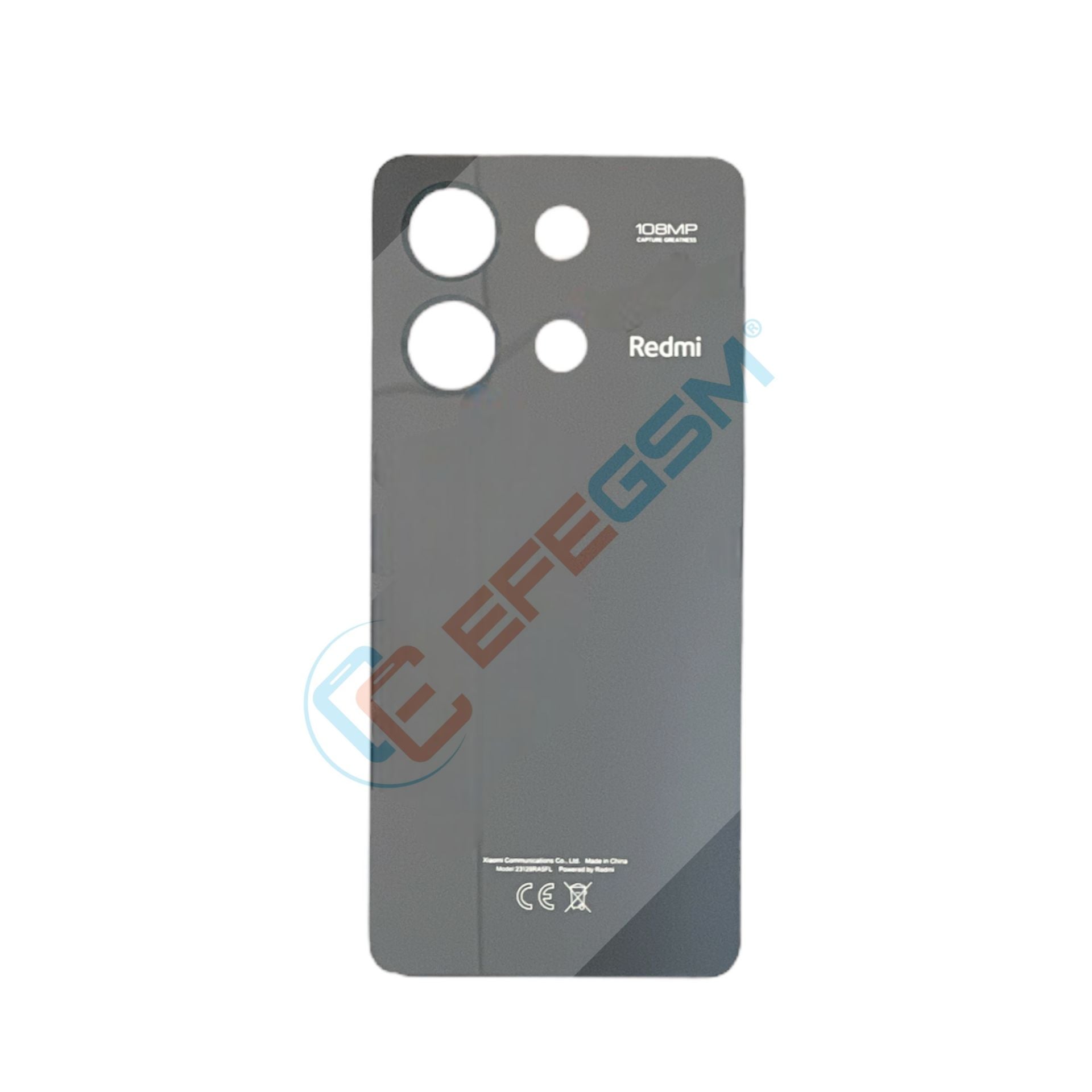 Xiaomi Redmi Note 13 4G Arka Kapak Siyah