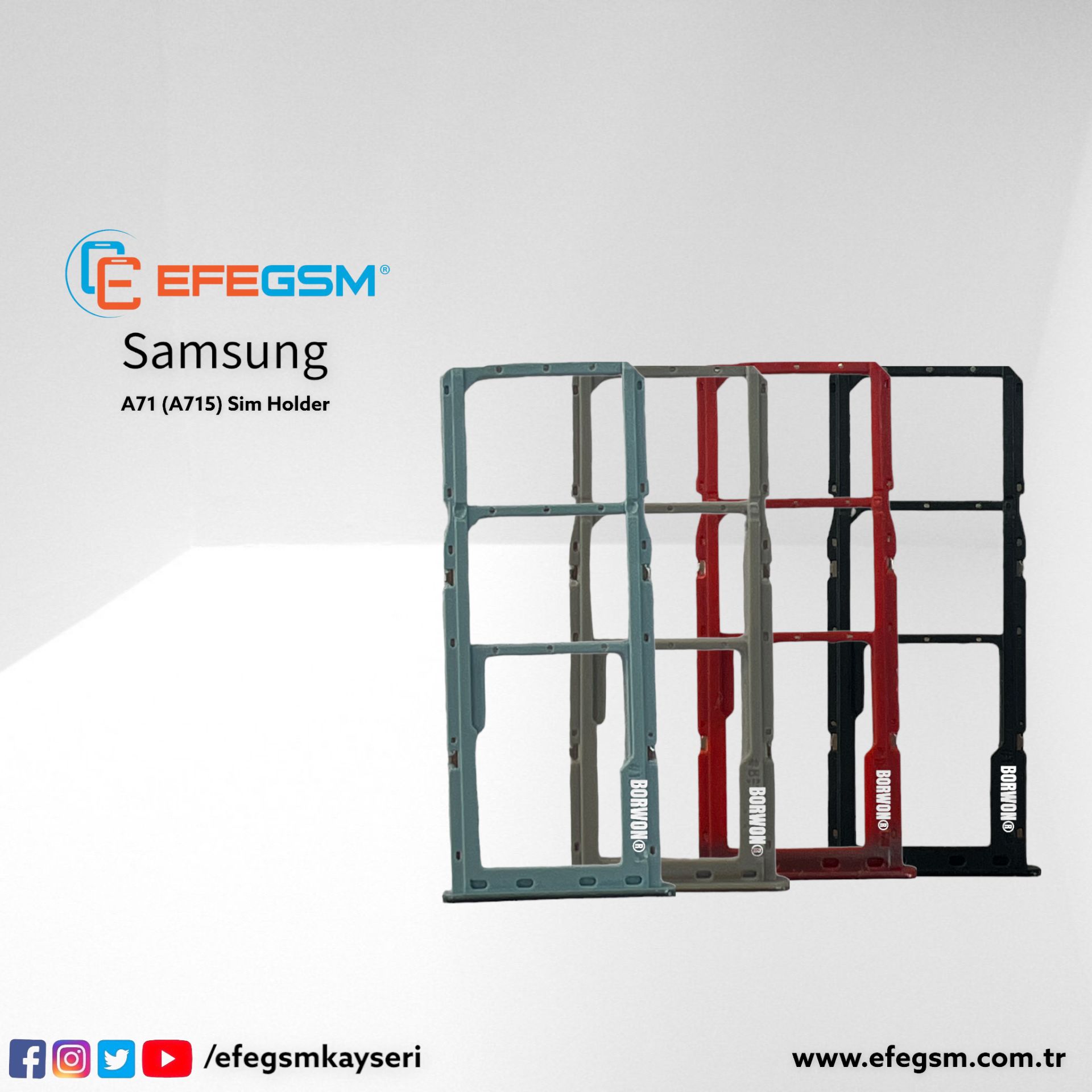 Samsung A71 (A715) Sim Holder