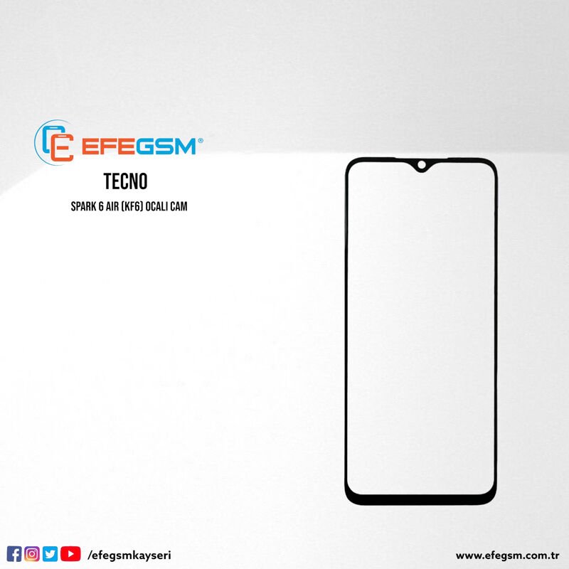 Tecno Spark 6 Air (KF6) Ocalı Cam
