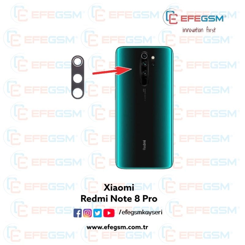 Xiaomi Redmi Note 8 Pro Kamera Lens