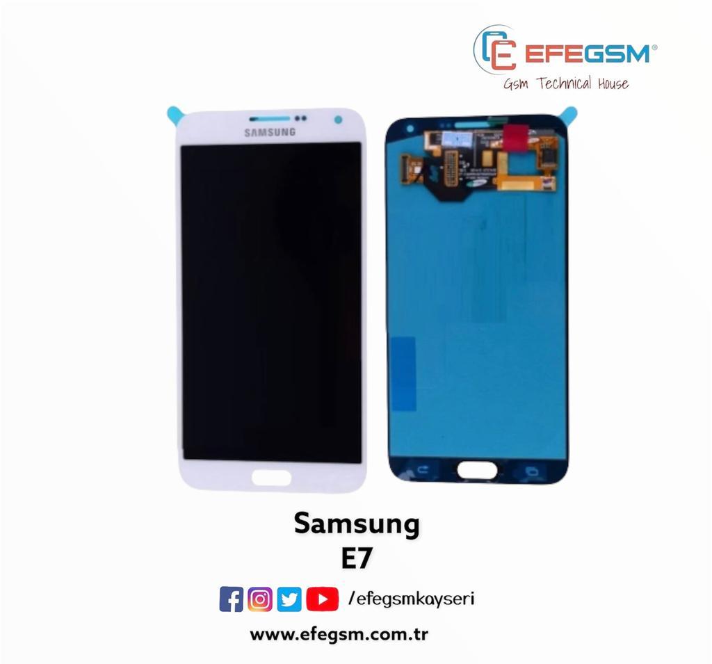 Samsung E7-00 Ekran Beyaz