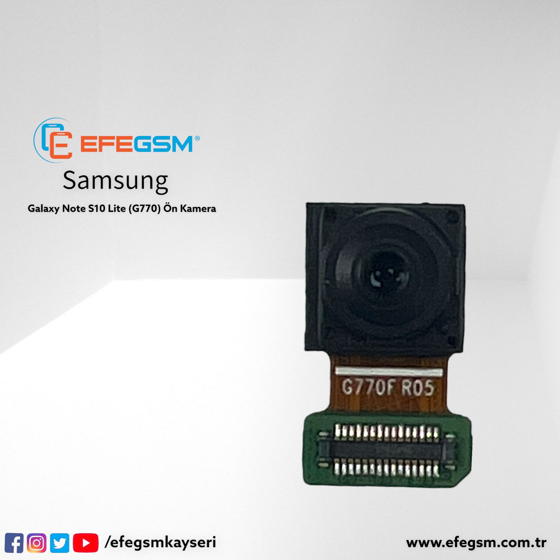 Samsung Galaxy S10 Lite (G770F) Ön Kamera