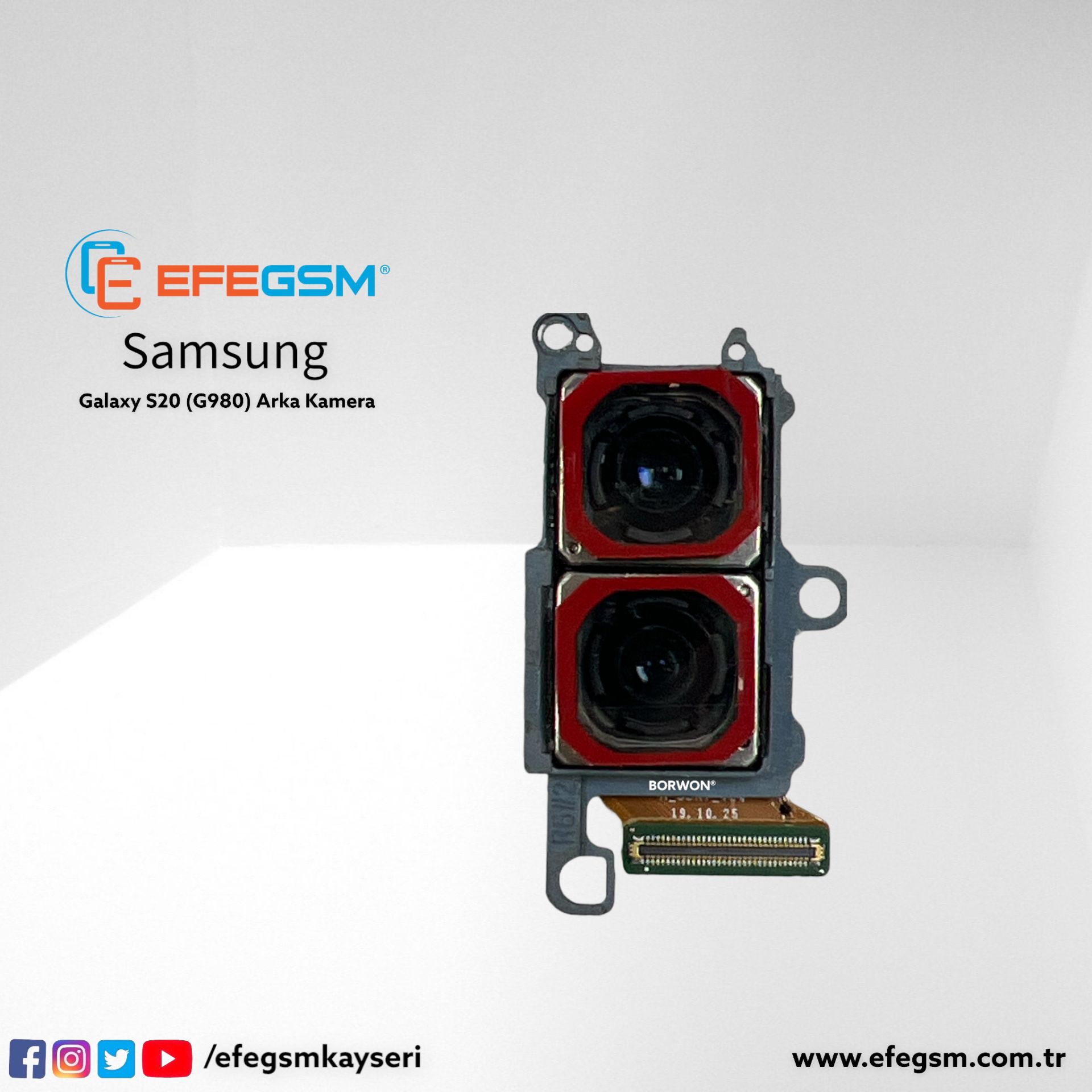 Samsung S20 (G980) Arka Kamera