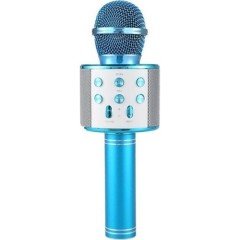 Wster WS-858 Bluetooth Karaoke Mikrofon Gold