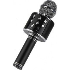 Wster WS-858 Bluetooth Karaoke Mikrofon Gold