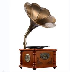 Antika Gramofon Plak Çalar