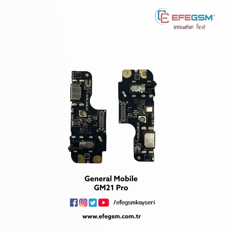 General Mobile GM21 Pro Alt Bord