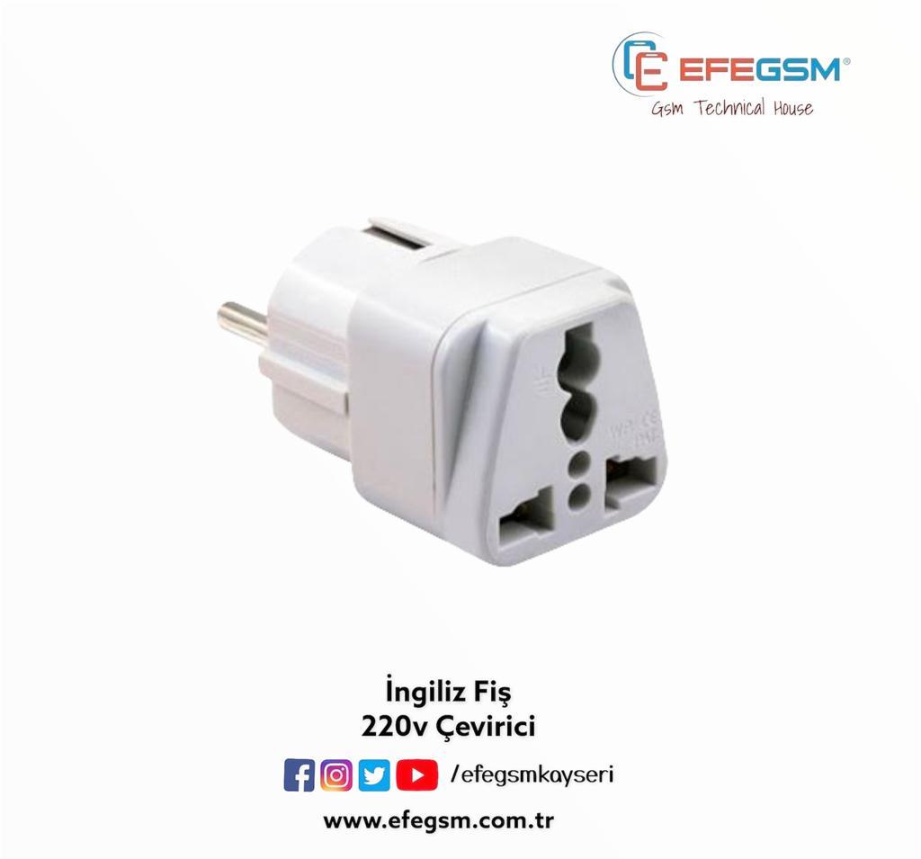 İngiliz Priz 220v Çevirici