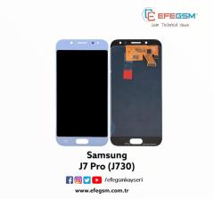 Samsung Galaxy J7 Pro (J730) Ekran Mavi