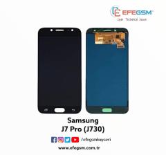Samsung Galaxy J7 Pro (J730) Ekran Mavi