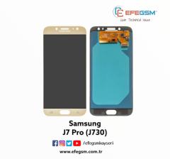 Samsung Galaxy J7 Pro (J730) Ekran Mavi