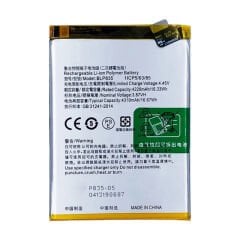 Oppo Reno 5 Lite (BLP835) Batarya
