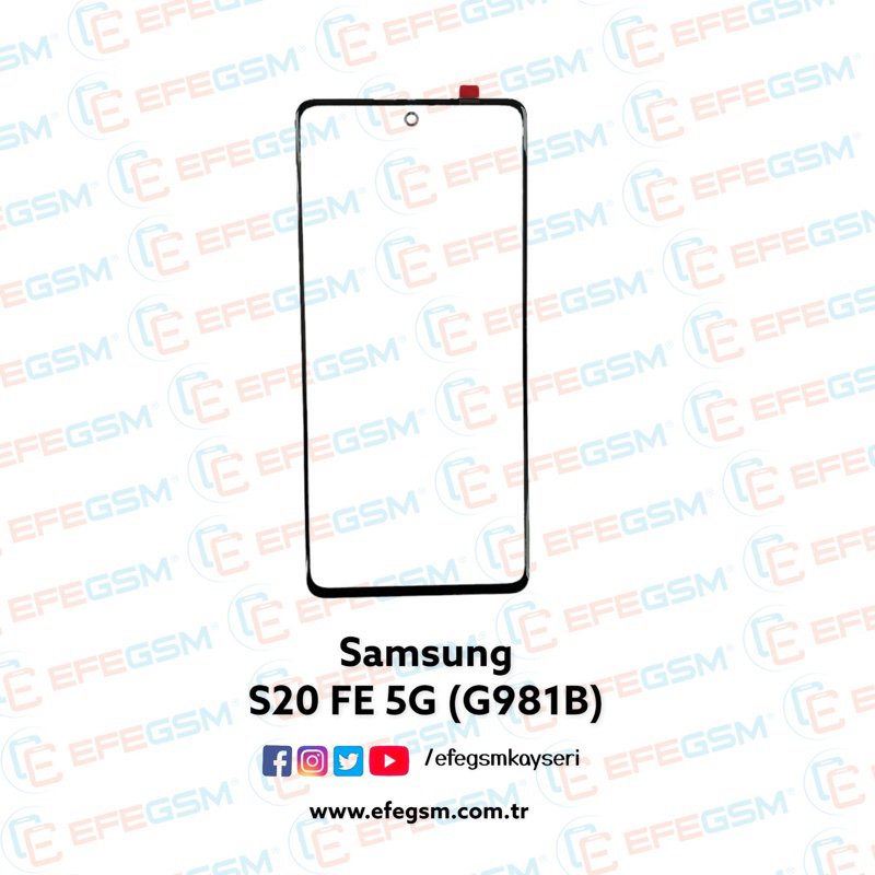 Samsung Galaxy S20 FE 5G (G781B) Ocalı Cam