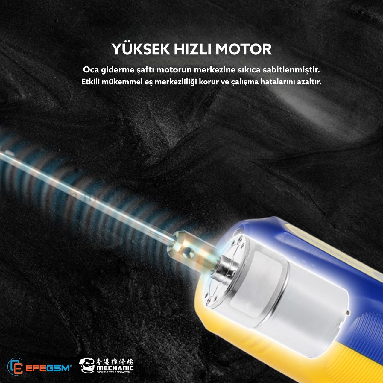 Mechanic İR10 Pro Oca Temizleme Makinesi