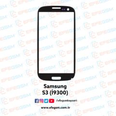 Samsung S3 (İ9300)  Ocalı Cam Siyah