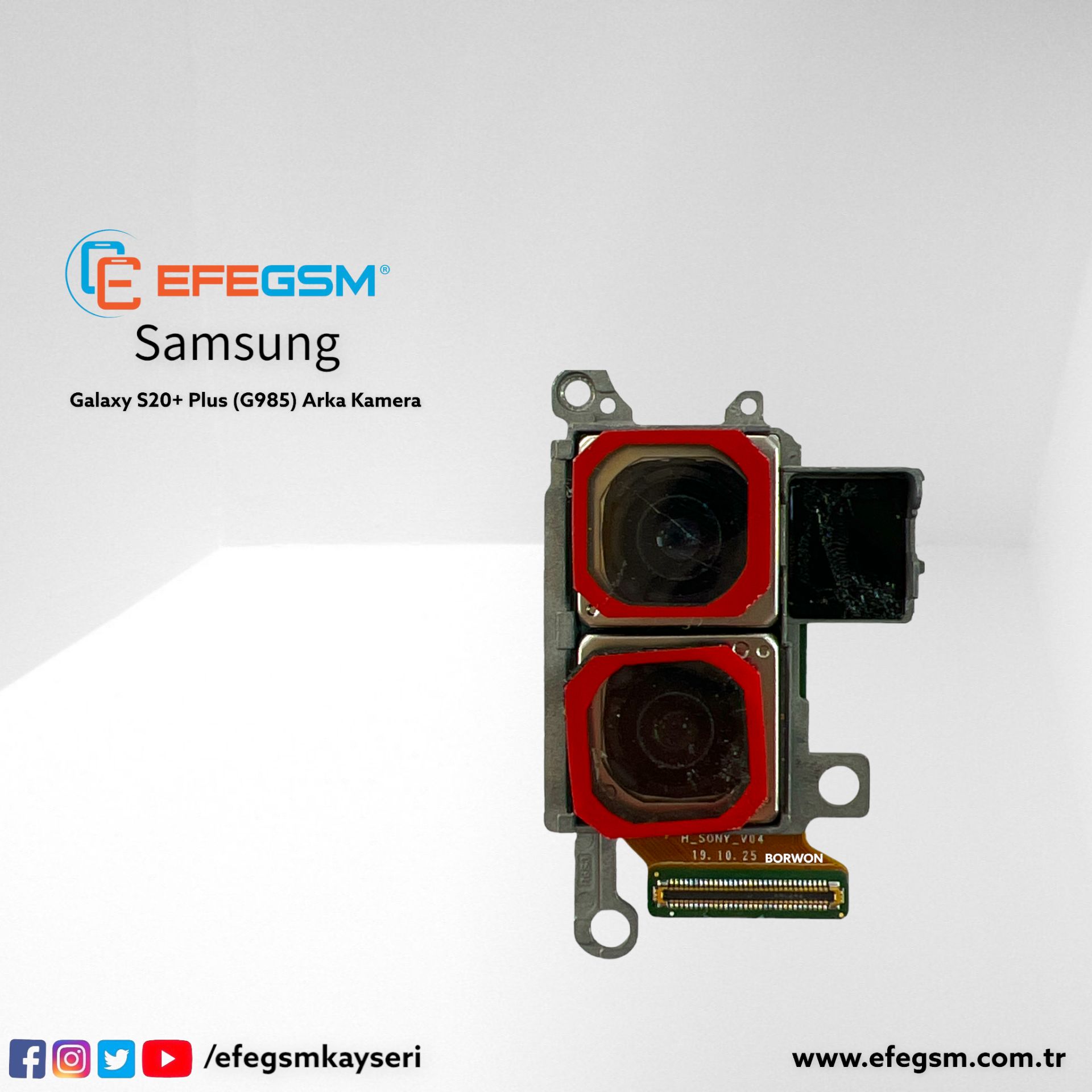Samsung Galaxy S20+ Plus (G985F) Arka Kamera