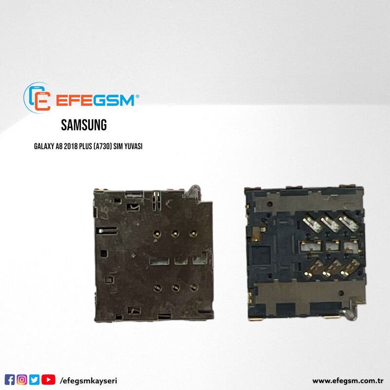 Samsung Galaxy A8 2018 Plus (A730) Sim Yuvası