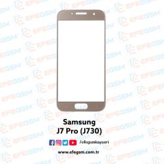 Samsung Galaxy J7 Pro (J730) Ocalı Cam Mavi