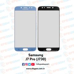 Samsung Galaxy J7 Pro (J730) Ocalı Cam Mavi