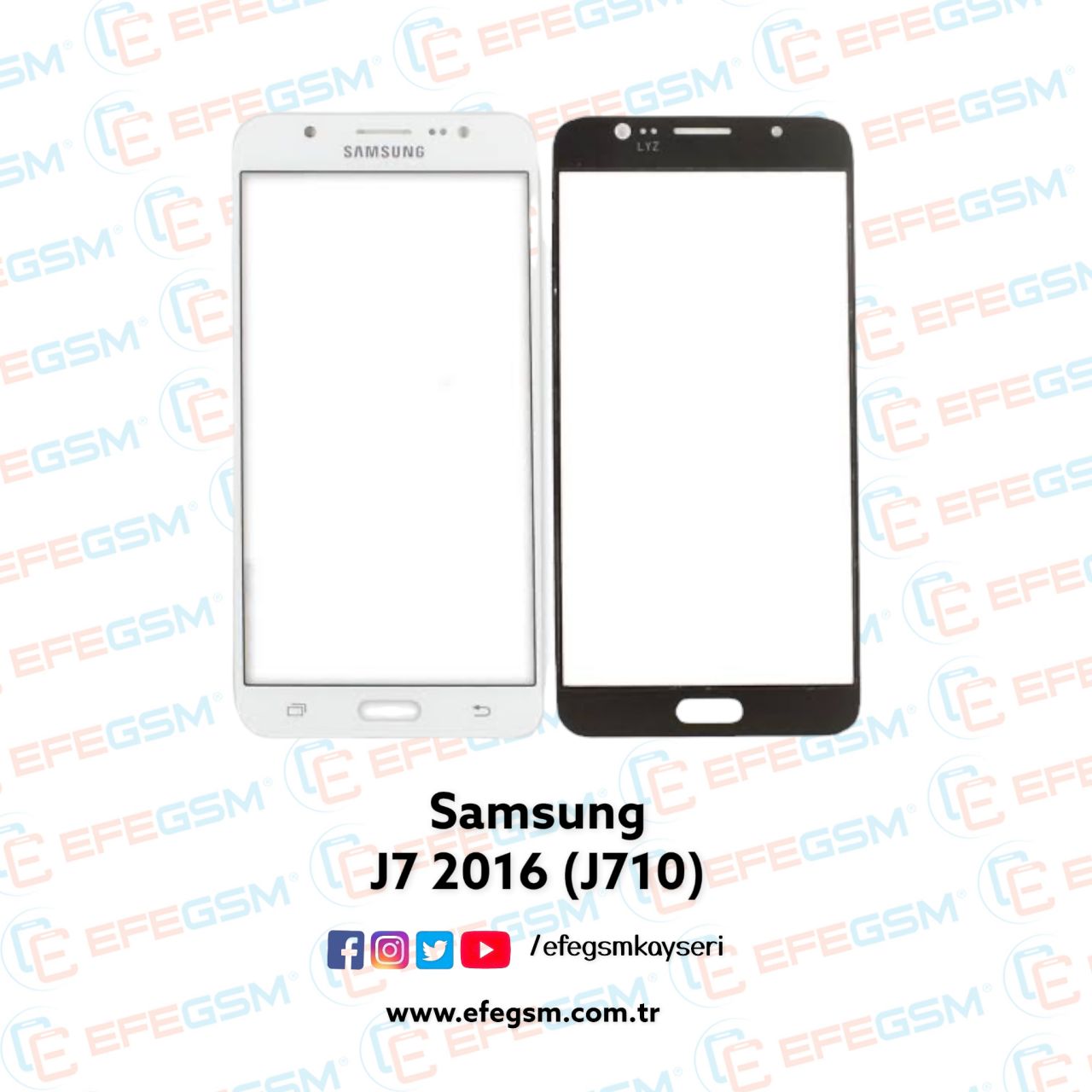 Samsung Galaxy J7 2016 (J710) Ocalı Cam