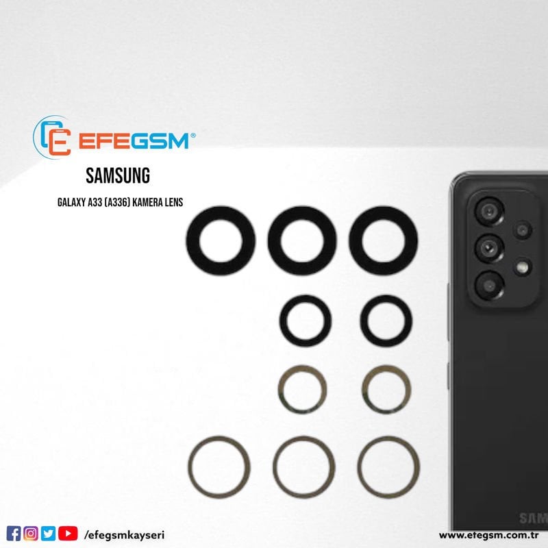 Samsugn Galaxy A33 (A336) Kamera Lens