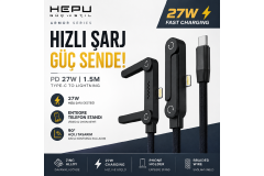HEPU HP-ALC01 Lightnıng Standlı Kablo