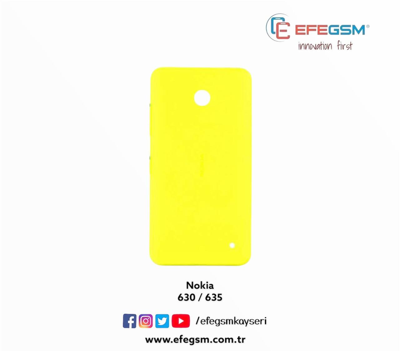 Nokia Lumia 630 (RM-976) Arka Kapak