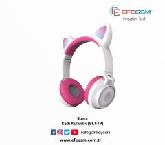 Sunix BLT-19 Kedi Bluetooth Kulaklık