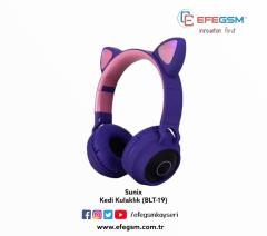 Sunix BLT-19 Kedi Bluetooth Kulaklık