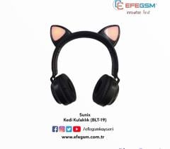 Sunix BLT-19 Kedi Bluetooth Kulaklık