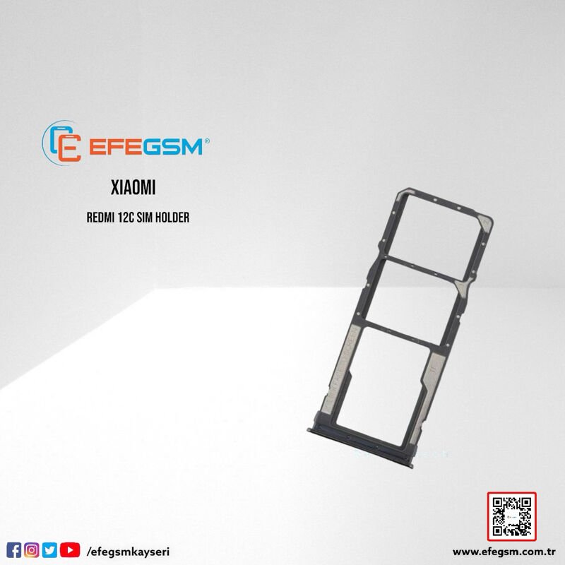 Xiaomi Redmi 12C Sim Holder Yeşil