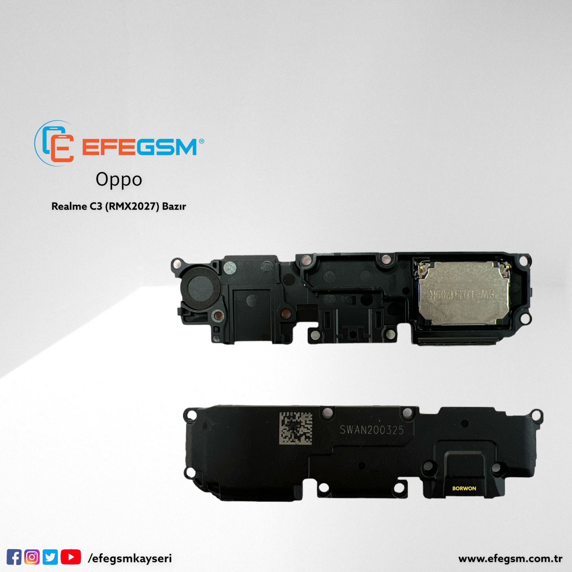 Oppo Realme C3 (RMX2027) Bazır