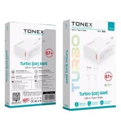 Tonex Type-c 67W Şarj Aleti